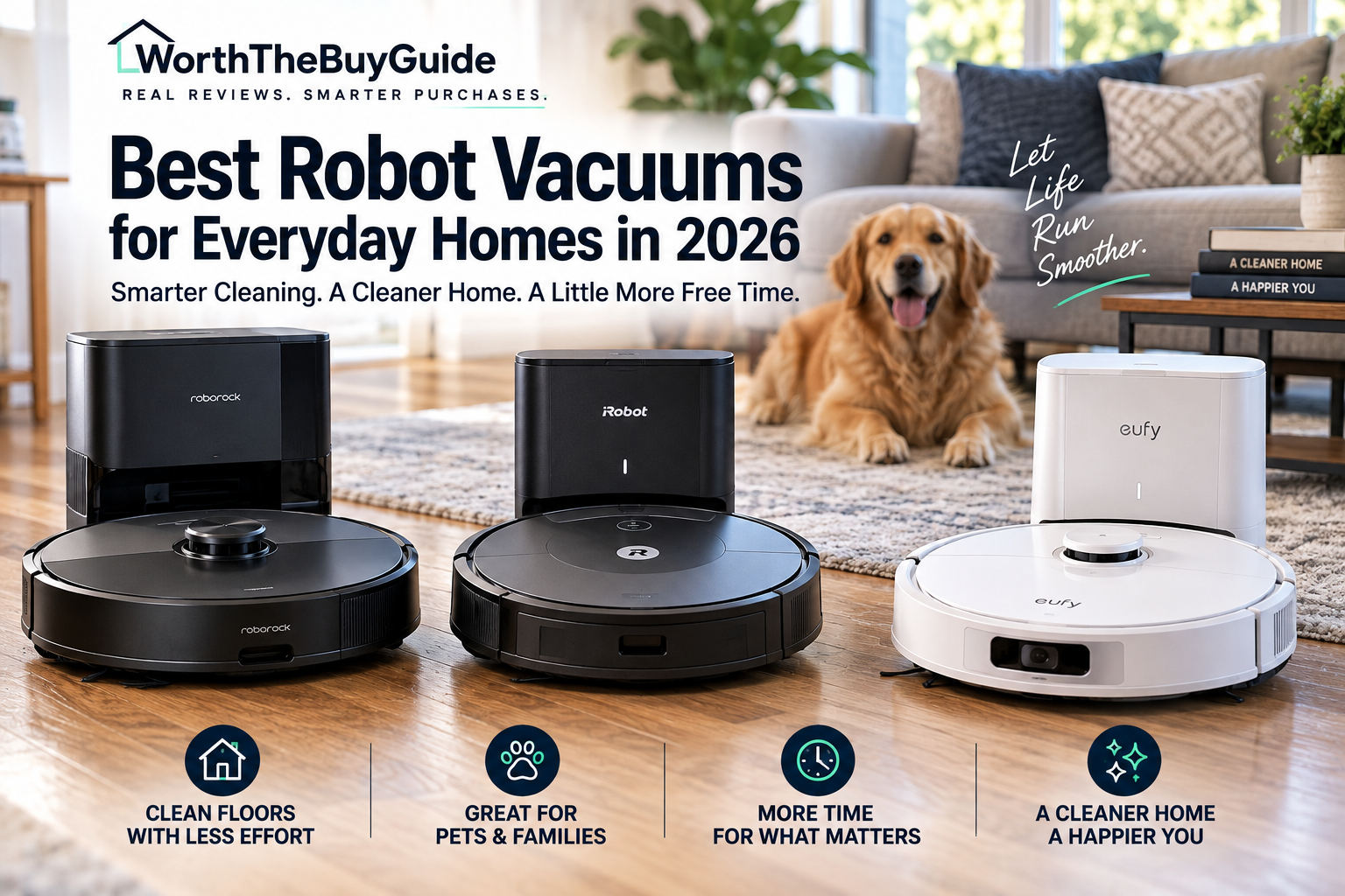 Best Robot Vacuums for Everyday Homes in 2026