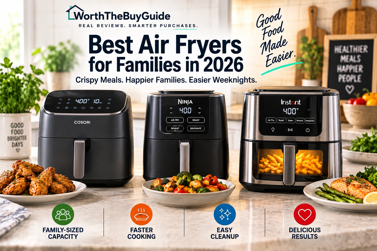 Best Air Fryers for Families in 2026